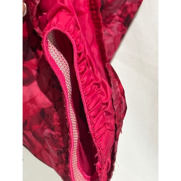 Girl’s Champion Pink Rose Pattern Ski Snow Board Pants, Sz Large (10-12) Bright - Picture 3 of 10